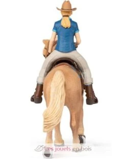 Westpferd Und Sein Westlicher Reiter - Papo 16 Westpferd Und Sein Westlicher Reiter - Papo -Modell Spielzeug Für Kinder papo figurines a collectionner cheval et cavalier cheval western 51566 jeux jouet