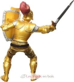 Goldene Rüstung Ritter - Papo -Modell Spielzeug Für Kinder papo figurines a collectionner chevalier avec son armure et son epee couleur or monde medieval jeu jouet enfant