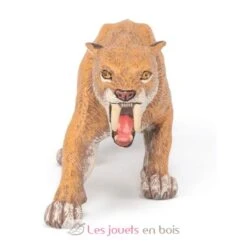 Smilodon - Papo -Modell Spielzeug Für Kinder papo figurines a collectionner dinosaure smilodon jouet enfants