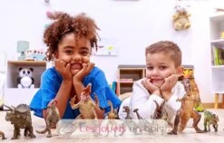 Smilodon - Papo -Modell Spielzeug Für Kinder papo figurines a collectionner dinosaures smilodon jouets enfants jeux