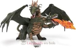 Drachen Zwei Köpfe - Papo -Modell Spielzeug Für Kinder papo figurines a collectionner dragon a deux tetes univers fantastique 36019 jeu