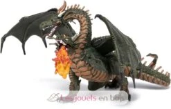 Drachen Zwei Köpfe - Papo -Modell Spielzeug Für Kinder papo figurines a collectionner dragon a deux tetes univers fantastique 36019 jeu jouets enfants