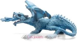Papo Blauer Eisdrache -Modell Spielzeug Für Kinder papo figurines a collectionner dragon de glace univers fantastique pour enfants jeu jouet enfant monde