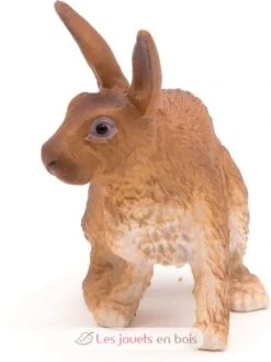 Brown Bunny - Papo -Modell Spielzeug Für Kinder papo figurines a collectionner lapin marron animaux de la ferme jeu jouet enfant