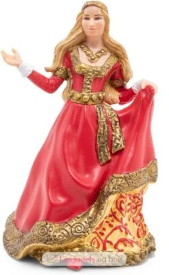 Dame - Papo -Modell Spielzeug Für Kinder papo gente dame les historiques figurine 39119 collection rouge blonde courtisane