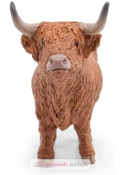 Hochlandkuh - Papo -Modell Spielzeug Für Kinder papo vache highland 51178 figurine ferme campagne collection