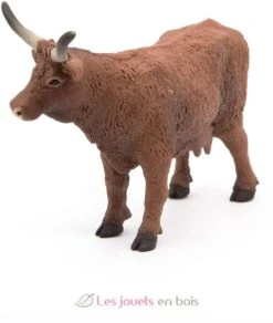 Salers Kuh - Papo -Modell Spielzeug Für Kinder papo vache salers la vie a la ferme figurine 51042 miniature jouet agricole enfant