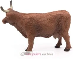 Salers Kuh - Papo -Modell Spielzeug Für Kinder papo vache salers la vie a la ferme figurine 51042 miniature jouet agricole enfant bovin