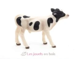 Schwarze Und Weiße Kalb - Papo -Modell Spielzeug Für Kinder papo veau noir et blanc la vie a la ferme animaux figurine 51149 jeu jouet