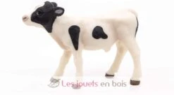 Schwarze Und Weiße Kalb - Papo -Modell Spielzeug Für Kinder papo veau noir et blanc la vie a la ferme animaux figurine 51149 jeu jouet enfant