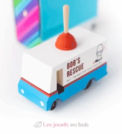 Klempnerwagen - Candylab Toys -Modell Spielzeug Für Kinder plumbng 4