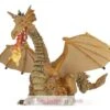 Feuerspeiender Drache, Gold - Papo