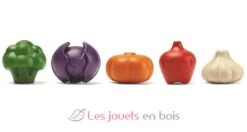 Auswahl An Gemüse - Plan Toys 7 Auswahl An Gemüse - Plan Toys -Modell Spielzeug Für Kinder pt3431 2