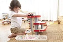 Meine Große Garage - Plan Toys -Modell Spielzeug Für Kinder pt6271 garage en bois voitures plan toys 1