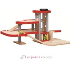 Meine Große Garage - Plan Toys -Modell Spielzeug Für Kinder pt6271 garage en bois voitures plan toys