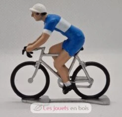 Radfahrer Figur R Blau-weißes Trikot - Fonderie Roger -Modell Spielzeug Für Kinder r11 rouleur maillot bleu et blanc tour de france 4