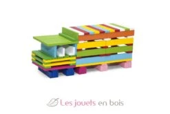 200 Kreative Blöcke - Sapin Malin 8 200 Kreative Blöcke - Sapin Malin -Modell Spielzeug Für Kinder sapin malin baril de 200 planchettes en bois 2