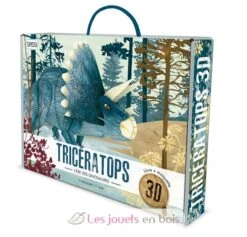 Die Ära Der Dinosaurier - Triceratops 3D - Sassi Junior