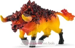 Orange Stone Bull Monster Figur - Schleich