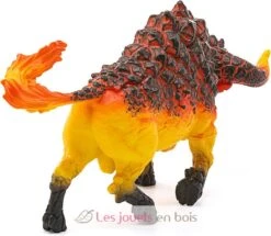 Orange Stone Bull Monster Figur - Schleich -Modell Spielzeug Für Kinder schleich figurine taureau de feu eldrador creatures 42493 jeu jouet enfant