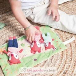 Alice' Fuchsfamilie - Lilliputiens -Modell Spielzeug Für Kinder set de mini personnages alice lilliputiens 83231