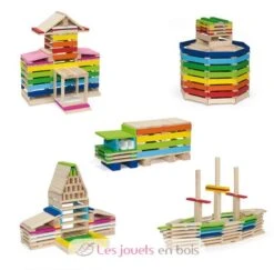 250 Kreative Blöcke - Sapin Malin -Modell Spielzeug Für Kinder sm50956 baril 250 planchettes en bois sapin malin 4