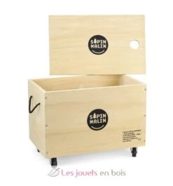 Schachtel Mit 1000 Holzbrettern - Sapin Malin -Modell Spielzeug Für Kinder sm51845 caisse 1000 planchettes en bois sapin malin