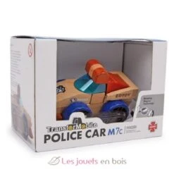 Polizeiauto M7c TransforMobile - TransforMobile EDTOY -Modell Spielzeug Für Kinder small foot company 6826 radio commande voiture de police jouet bois enfant imaginer creer