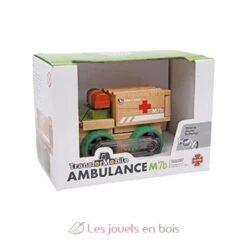Ambulanz M7b - TransforMobile EDTOY -Modell Spielzeug Für Kinder small foot company 6835 vehicule miniature modele simple ambulance 4020972068354 jouet bois enfant construction
