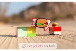 Burger Food Shack - Candylab Toys -Modell Spielzeug Für Kinder stc fd3 candylab cabane burger food 4
