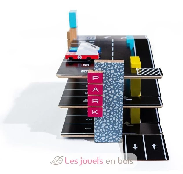 Magnetisches Parkhaus - Candylab Toys 3 Magnetisches Parkhaus - Candylab Toys – Bild 3