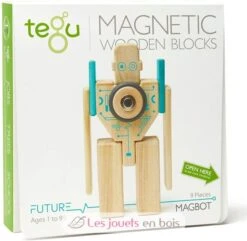Magnetische Holzblöcke Magbot - Tegu