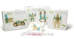 Magnetische Holzblöcke Magbot - Tegu -Modell Spielzeug Für Kinder tegu jeu de construction ensemble futur magbot blocs de bois magnetiques 9 pieces jeu