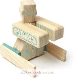 Magnetische Holzblöcke Magbot - Tegu -Modell Spielzeug Für Kinder tegu jeu de construction ensemble futur magbot blocs de bois magnetiques 9 pieces jeu jouet bois enfants construire