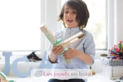 Magnetische Holzblöcke Magbot - Tegu -Modell Spielzeug Für Kinder tegu jeu de construction ensemble futur magbot blocs de bois magnetiques 9 pieces jeu jouets bois enfants construire imaginer concevoir 2