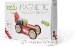 Magnetische Holzblöcke Dardevil - Tegu -Modell Spielzeug Für Kinder tegu jeu de construction equipe de cascadeurs daredevil blocs de bois magnetiques jouets