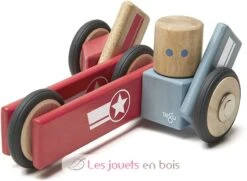 Magnetische Holzblöcke Dardevil - Tegu -Modell Spielzeug Für Kinder tegu jeu de construction equipe de cascadeurs daredevil blocs de bois magnetiques jouets bois jeux aimant