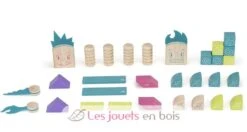 Sticky Monsters Beans And Tumtum - Tegu -Modell Spielzeug Für Kinder tegu jeu de construction sticky monsters beans tumtum blocs de bois magnetiques 30 pieces jeu