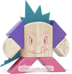 Sticky Monsters Beans And Tumtum - Tegu -Modell Spielzeug Für Kinder tegu jeu de construction sticky monsters beans tumtum blocs de bois magnetiques 30 pieces jeux jouets aimant