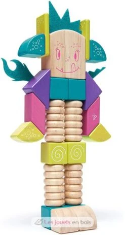 Sticky Monsters Beans And Tumtum - Tegu -Modell Spielzeug Für Kinder tegu jeu de construction sticky monsters beans tumtum blocs de bois magnetiques 30 pieces jeux jouets aimants enfants construire imaginer
