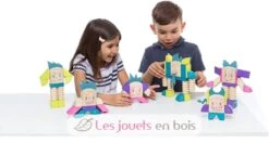 Sticky Monsters Zip Zap - Tegu -Modell Spielzeug Für Kinder tegu jeu de construction sticky monsters zip zap blocs de bois magnetiques 12 pieces jouets bois enfants jeux constructions cadeaux concevoir global