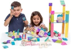 Sticky Monsters Zip Zap - Tegu -Modell Spielzeug Für Kinder tegu jeu de construction sticky monsters zip zap blocs de bois magnetiques 12 pieces jouets bois enfants jeux constructions cadeaux concevoir global a