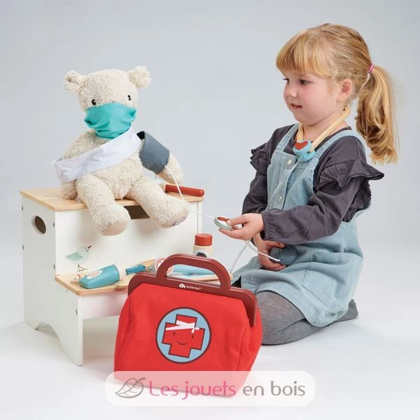 Arzttasche Rot - Tender Leaf Toys 4 Arzttasche Rot - Tender Leaf Toys – Bild 4