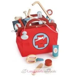Arzttasche Rot - Tender Leaf Toys 10 Arzttasche Rot - Tender Leaf Toys -Modell Spielzeug Für Kinder tl8114 tender leaf toys valisette docteur en bois 8