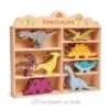 Dinosaurier-Set Aus Holz - Tender Leaf Toys