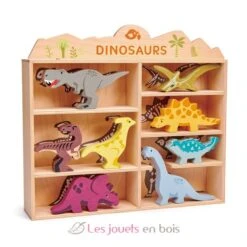 Dinosaurier-Set Aus Holz - Tender Leaf Toys