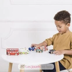 London Auto Set - Le Toy Van -Modell Spielzeug Für Kinder tv267 le toy van voitures de londres 2