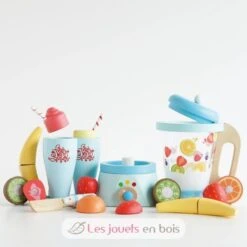 Früchte - Mixer Set - Le Toy Van -Modell Spielzeug Für Kinder tv296 blender fruits et smooth le toy van jouet bois imitation dinette 4