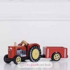 Bertie's Traktor - Le Toy Van 5 Bertie's Traktor - Le Toy Van -Modell Spielzeug Für Kinder tv468 le toy van tracteur rouge de bertie 2