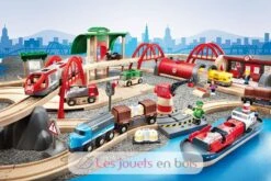 Deluxe Bahn Set BRIO - Brio -Modell Spielzeug Für Kinder univers brio world 33052 circuit chemin de fer deluxe coffret complet 87 pieces circuit de train bois 2 niveaux jouet